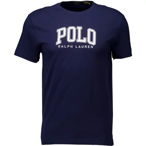 Stylish Dark T-Shirt with Logo , male, Sizes: XL, M, S, L - Ralph Lauren - Modalova