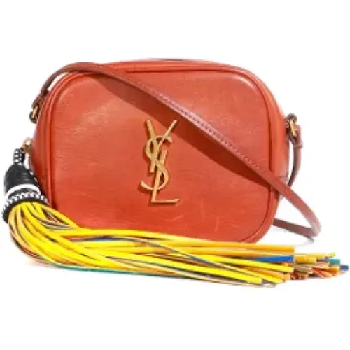 Pre-owned Leather shoulder-bags , female, Sizes: ONE SIZE - Yves Saint Laurent Vintage - Modalova