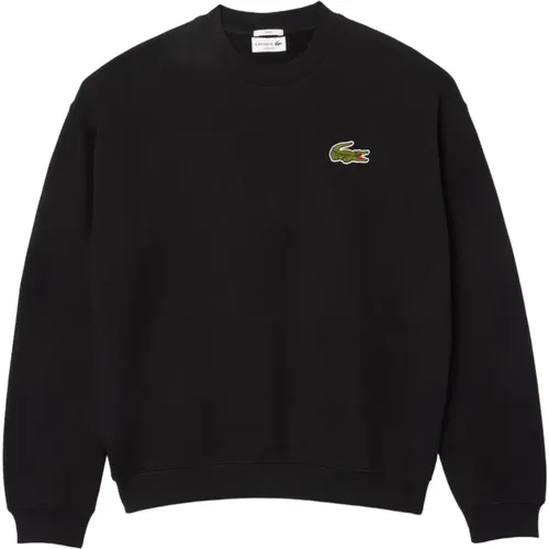 Schwarze Pullover Kollektion , Herren, Größe: L - Lacoste - Modalova