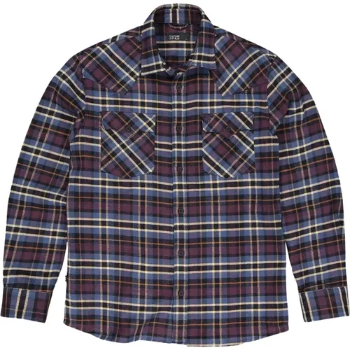 Western Check Overshirt , Herren, Größe: XL - Butcher of Blue - Modalova