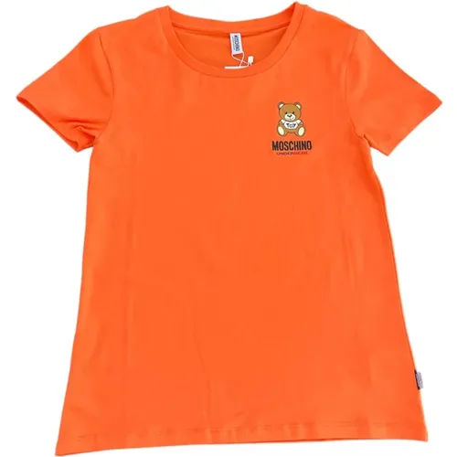 Short Sleeve T-Shirt for Women , female, Sizes: L, S - Moschino - Modalova