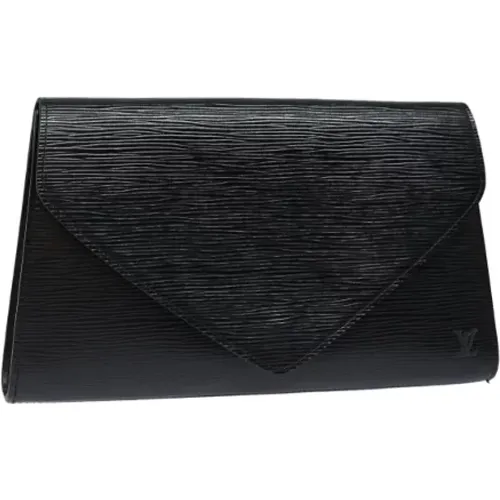 Pre-owned Leather clutches , female, Sizes: ONE SIZE - Louis Vuitton Vintage - Modalova