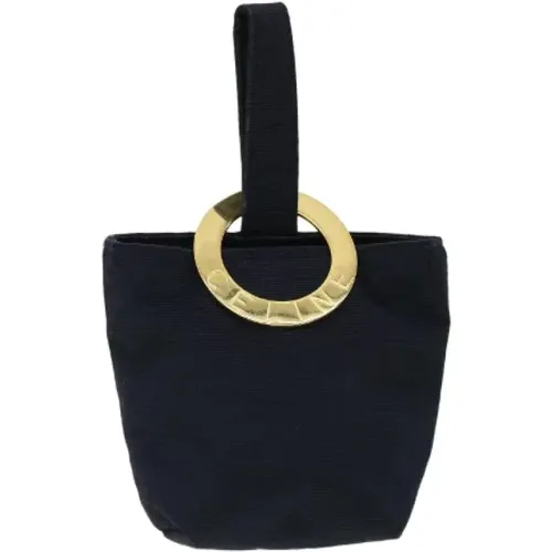 Pre-owned Canvas celine-bags , unisex, Sizes: ONE SIZE - Celine Vintage - Modalova