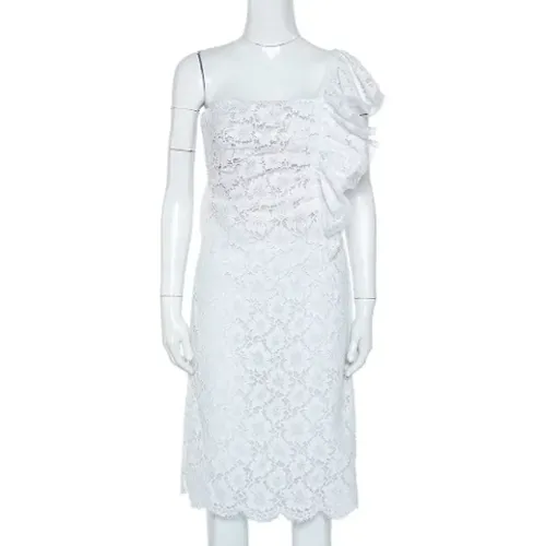 Pre-owned Lace dresses , female, Sizes: M - Valentino Vintage - Modalova