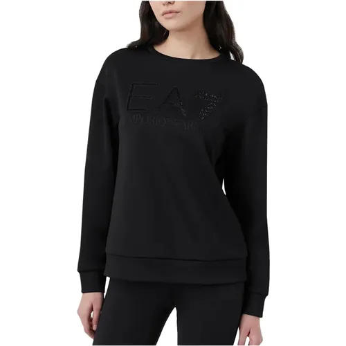 Sweater , female, Sizes: XS, M, L, XL - Emporio Armani EA7 - Modalova