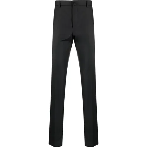 Stylish Grey Slim-Cut Trousers , male, Sizes: M, 4XL, L - Lanvin - Modalova