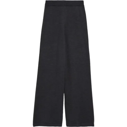 Trousers with Visone Detail , female, Sizes: M, XL, XS, S, L - Max Mara - Modalova
