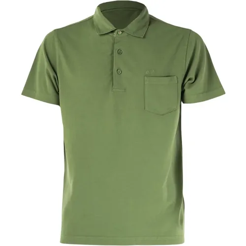 Herren Polo Shirt Klassischer Stil - Sun68 - Modalova