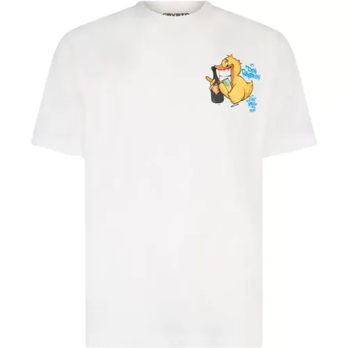 Lässiges T-Shirt für Männer , Herren, Größe: XL - MC2 Saint Barth - Modalova