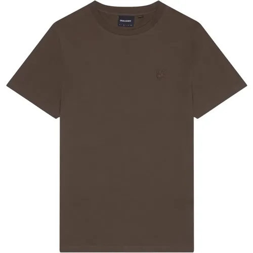 SS T-shirts Tonal Eagle T-shirt , Herren, Größe: S - Lyle & Scott - Modalova