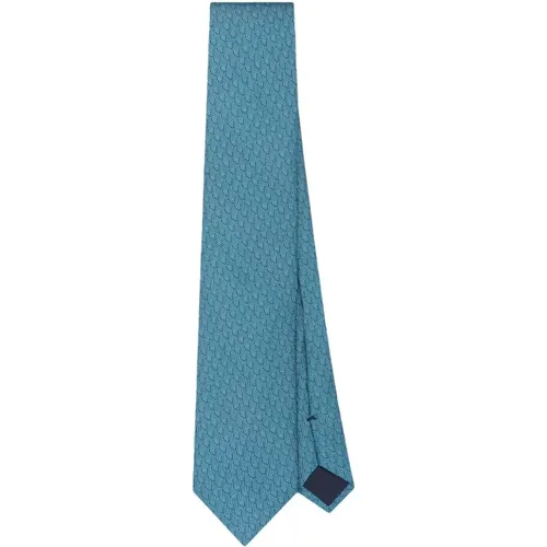 Silk tie , male, Sizes: ONE SIZE - Corneliani - Modalova