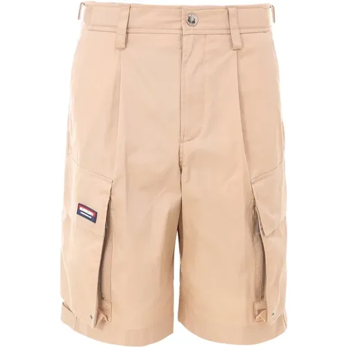 Cotton Bermuda Shorts Ss22 , male, Sizes: L - Burberry - Modalova