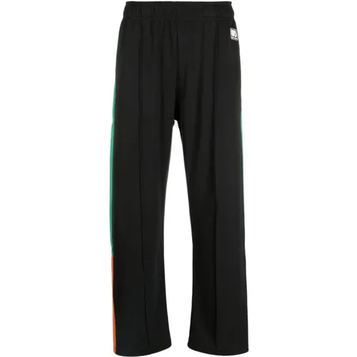 Cropped Track Pants with Side Stripe Detailing , male, Sizes: M, S - Wales Bonner - Modalova