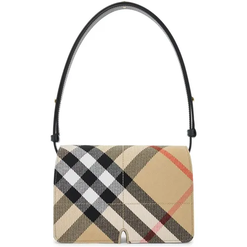 Karo-Muster Schultertasche Burberry - Burberry - Modalova