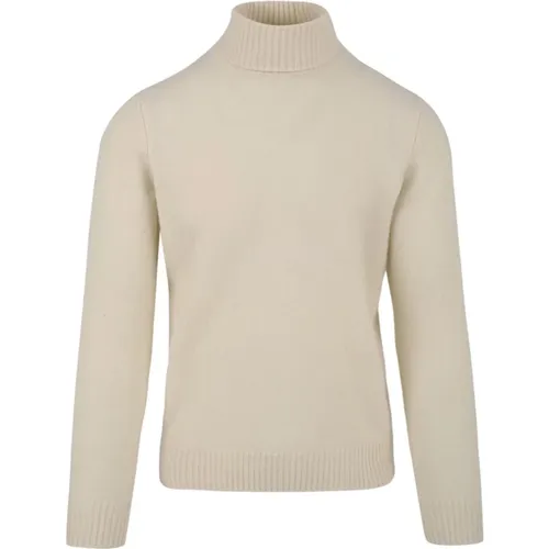 Weißer Rollkragenpullover Dv3Ml Wc7R 001 , Herren, Größe: 2XL - Filippo De Laurentiis - Modalova