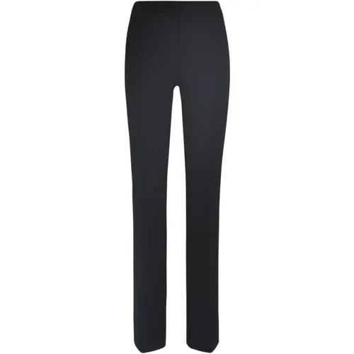 Elegant High-Waisted Flare Trousers , female, Sizes: S, M, L - pinko - Modalova