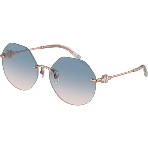 Rose Gold Blue Pink Sonnenbrille - Tiffany - Modalova