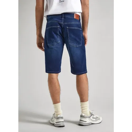 Slim Gymdigo Denim Shorts , Herren, Größe: W34 - Pepe Jeans - Modalova