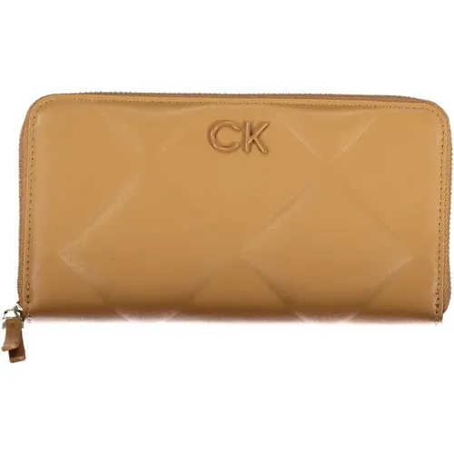 Womens Wallet Rfid Zipper Closure , female, Sizes: ONE SIZE - Calvin Klein - Modalova