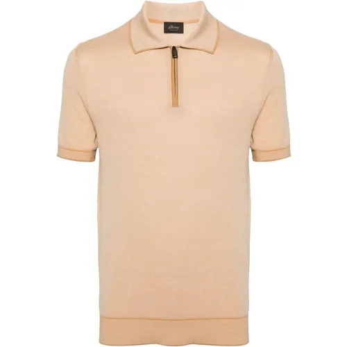 Casual Poloshirt mit kurzen Ärmeln Weiß - Brioni - Modalova