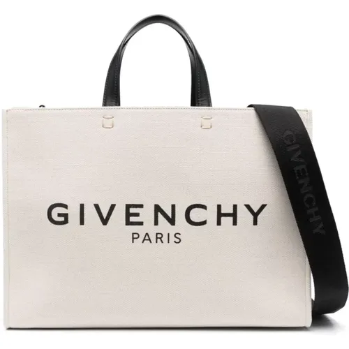 Logo Print Canvas Tote Tasche,Tote Bags,Bags - Givenchy - Modalova
