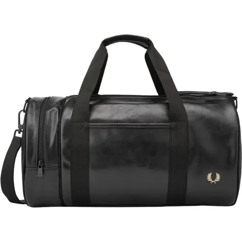 Classic Gym Bag with Tonal Details , unisex, Sizes: ONE SIZE - Fred Perry - Modalova