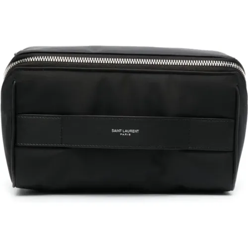 Cube Trousse Clutch Bag , female, Sizes: ONE SIZE - Saint Laurent - Modalova