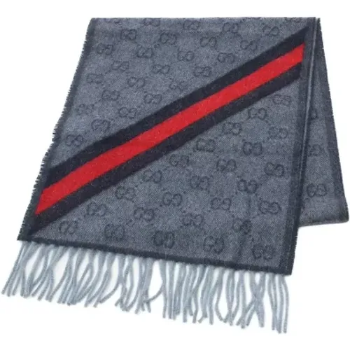 Pre-owned Wool scarves , female, Sizes: ONE SIZE - Gucci Vintage - Modalova