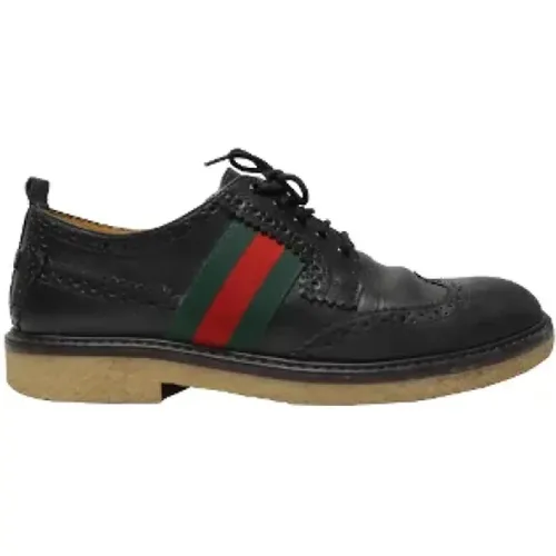 Pre-owned Leather sneakers , female, Sizes: 4 UK - Gucci Vintage - Modalova