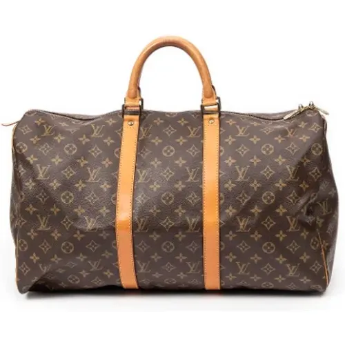 Pre-owned Coated canvas handbags , female, Sizes: ONE SIZE - Louis Vuitton Vintage - Modalova