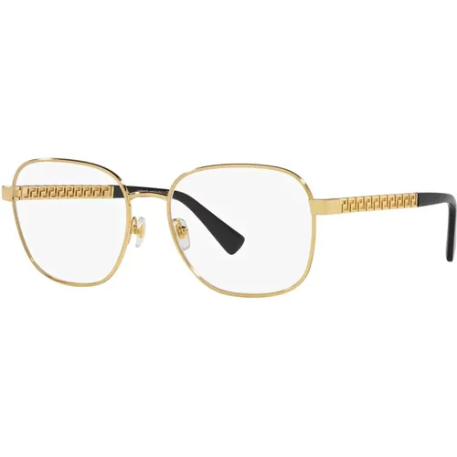 Gold Eyewear Frames,Havana Gold Eyewear Frames - Versace - Modalova
