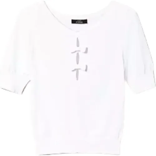 Rasata V-Neck T-Shirt , female, Sizes: XS, M, L, S - Twinset - Modalova