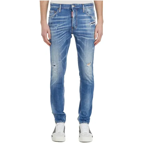 Slim-fit Cool Guy Denim Jeans , Herren, Größe: S - Dsquared2 - Modalova
