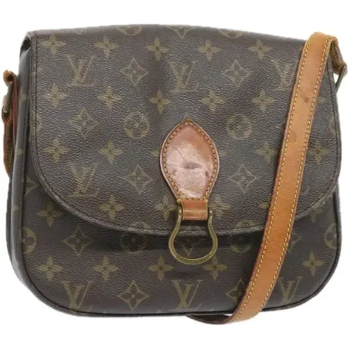 Pre-owned Canvas shoulder-bags , female, Sizes: ONE SIZE - Louis Vuitton Vintage - Modalova