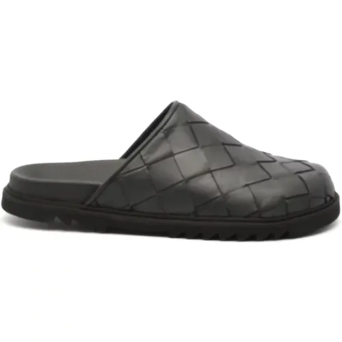 Schwarze Leder Geflochtene Sandale , Damen, Größe: 40 EU - Copenhagen Shoes - Modalova