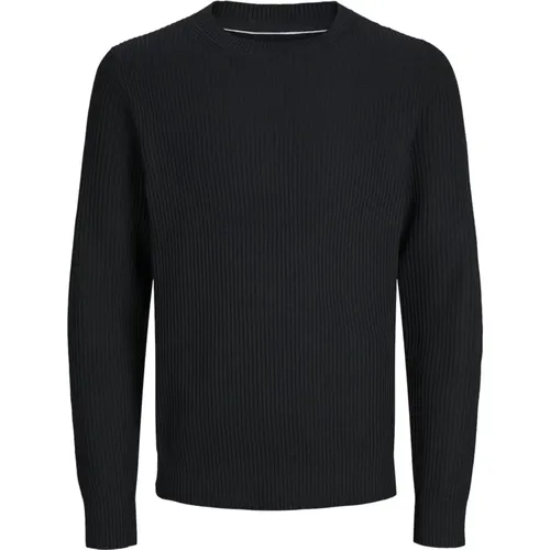 Klassischer Strickpullover Blaliam , Herren, Größe: M - jack & jones - Modalova