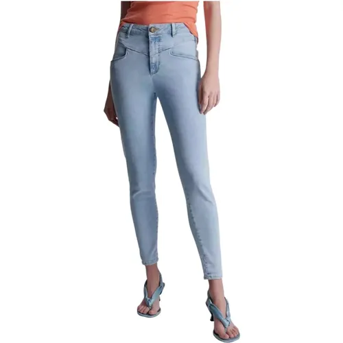 High-Waist Skinny Preachers Jeans , Damen, Größe: W26 - One Teaspoon - Modalova