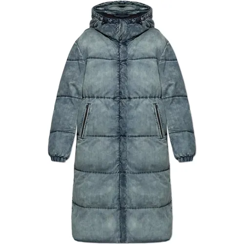 Isolierte Jacke W-Aves-Long , Damen, Größe: XS - Diesel - Modalova