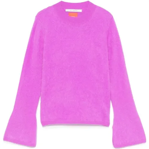 Orchidee Lila Kaschmir Pullover , Damen, Größe: S - Absolut Cashmere - Modalova