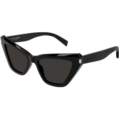 Luxury Cat-Eye Sunglasses , unisex, Sizes: 54 MM - Saint Laurent - Modalova