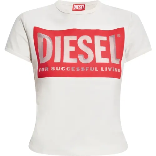 T-shirts and Polos , female, Sizes: S, XS, M, L - Diesel - Modalova