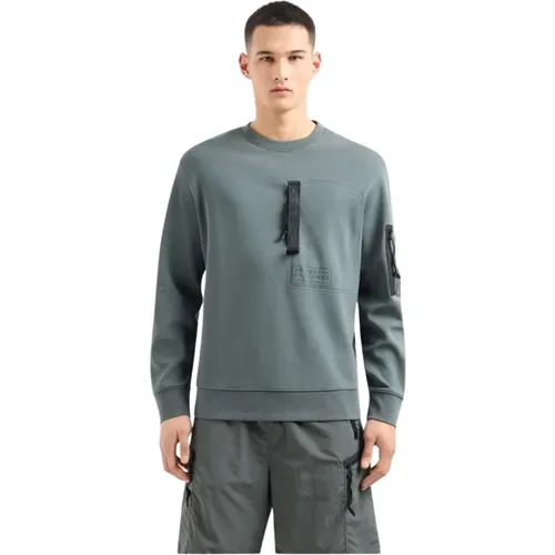 Sweatshirts , male, Sizes: L, M - Armani Exchange - Modalova
