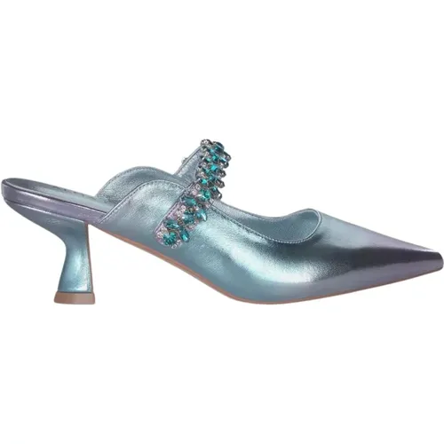 Pointed Toe Heel Shoe , female, Sizes: 8 UK, 4 UK, 9 UK, 5 UK, 6 UK, 7 UK, 3 UK - Alma en Pena - Modalova