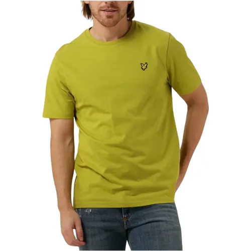 Herren Polo & T-shirts Plain Tee , Herren, Größe: M - Lyle & Scott - Modalova