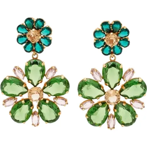 Pre-owned Fabric earrings , female, Sizes: ONE SIZE - Dolce & Gabbana Pre-owned - Modalova