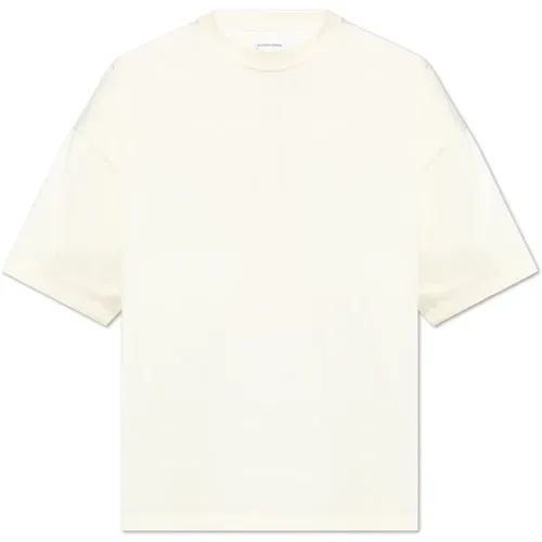 Oversize T-shirt , male, Sizes: M - Bottega Veneta - Modalova