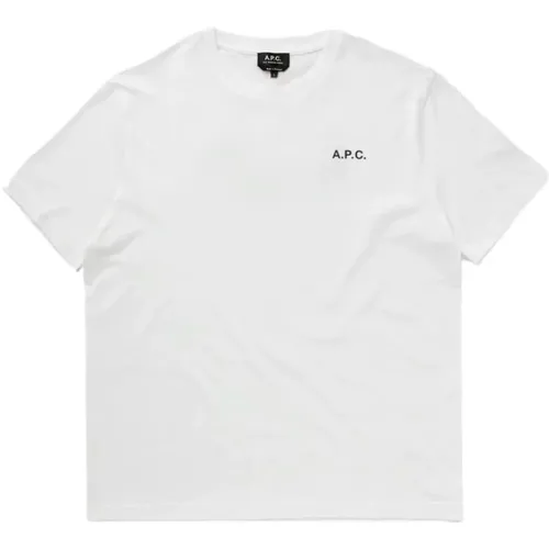 Cotton Wave T-shirt , male, Sizes: 2XL - A.p.c. - Modalova