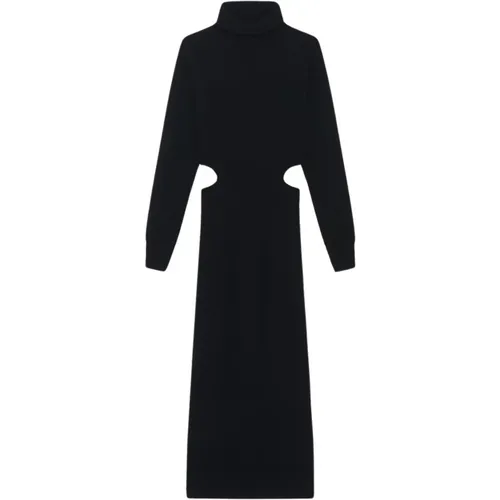 Cashmere Turtleneck Dress with Side Cut-outs , female, Sizes: S, XS - IRO - Modalova