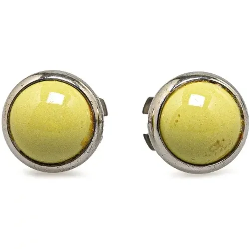 Pre-owned Metal earrings , female, Sizes: ONE SIZE - Hermès Vintage - Modalova