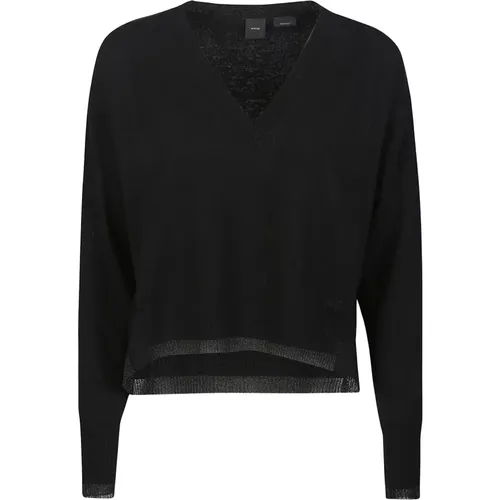 Dicke Strickpullover , Damen, Größe: M - pinko - Modalova